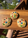 Nutella Stuffed M&M Cookie